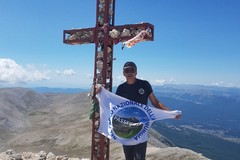 L’escursionista Antonio Porro porta in alto il nome di Andria: scala la vetta più alta della Maiella