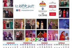 In vendita il calendario della compagnia teatrale “Hurricane”, il ricavato andrà in beneficienza