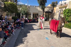 Alla scuola dell'infanzia "Sacro Cuore" si rivive l'ingresso trionfale di Gesù a Gerusalemme