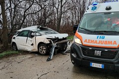 Auto fuori strada tra Minervino Murge ed Andria, due feriti in codice rosso