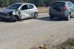 Brutto incidente tra Andria e Corato, feriti soccorsi dal 118. Intervento della Polizia locale