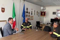 ​Vigili del Fuoco BAT: a che punto è la nuova caserma? Incontro tra il senatore Damiani e il Comandante Quinto