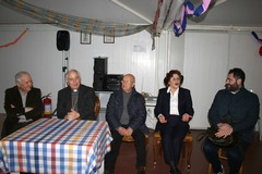 Mons. Luigi Mansi in visita al Centro Anziani "Club d'Argento"