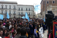 Centinaia di studenti per la marcia di "Libera"