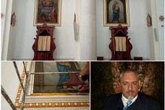 Doppio intervento di restauro eseguito dai M° Marzano e Leonetti nella Chiesa Madre di Minervino Murge