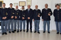 Polizia di Stato: Il Questore Roberto Pellicone ha incontrato i neo-ispettori in servizio nella Bat