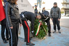 Andria ricorda i Caduti di Nassiriya: commemorazione e corona d'alloro alla stele