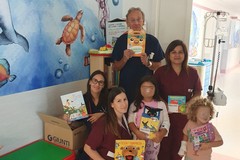 Oltre 200 libri per i bambini dell'ospedale Bonomo di Andria