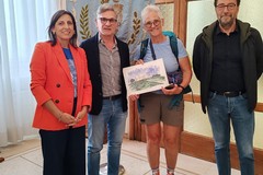 Tappa ad Andria per una pellegrina del Quebec in viaggio sulla via Francigena