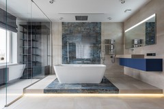 Come creare il giusto design per un bagno moderno
