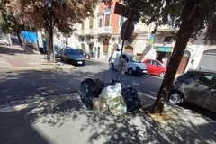 Piazzetta di via Annunziata, dove regna il degrado e l'abbandono