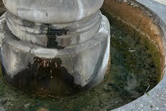 Degrado ed incuria per la storica fontana di piazza Porta la Barra