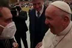 Gli auguri...inattesi di Papa Francesco a don Sergio Di Nanni per il suo genetliaco