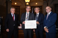 L'andriese Riccardo Di Matteo riceve a Roma il Premio Internazionale Bronzi di Riace