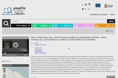 È online la Digital Library della Regione Puglia