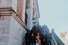 Ad Andria 25 nuovi poliziotti, ricevuti in Comune dal Sindaco
