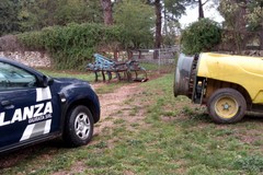 Mezzi ed attrezzature agricole rubate, rinvenute sulla strada premurgiana in territorio di Andria