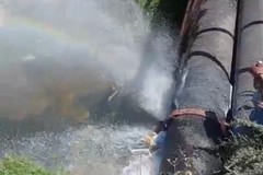 Salta condotta irrigua tra le campagne di Andria e Barletta: persi migliaia di metri cubi d'acqua