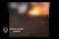 Rogo in via Vecchia Barletta, la Polizia locale individua i responsabili: è doloso