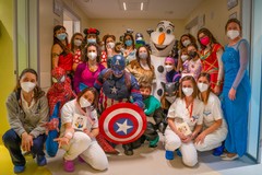 Giovedì 28 agosto supereroi e principesse della Nida Onlus alla Pediatria del "Bonomo" ed all'anfiteatro della villa comunale