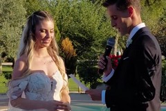 Francesco Fortunato e Francesca Giorda sposi, il campione andriese di atletica ha detto "sì"