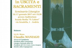 "Una Chiesa in uscita", seminario liturgico diocesano il 16-17 gennaio