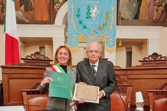 "Eccellenze andriesi 2025": conferito dal Sindaco Bruno al Cavaliere del Lavoro Onofrio Spagnoletti Zeuli