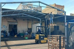 Momento storico ad Andria, chiude il mercato ortofrutticolo di via Barletta