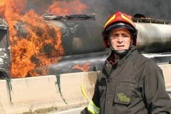 Il saluto di amici e colleghi per il pensionamento del vigile del fuoco Giuseppe Rizzi
