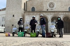 La generosità del Vespa Club Andria: spesa distribuita alle famiglie bisognose