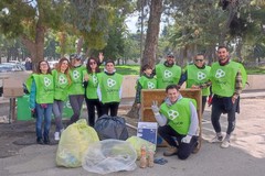 "Grazie per quello che fate": il cleanup nella villa comunale di Andria