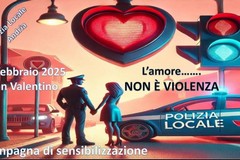 14 febbraio, campagna di sensibilizzazione della Polizia locale: “L’amore non è violenza”