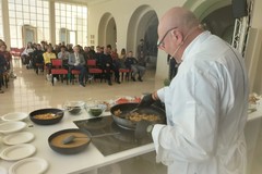 Lo chef contadino Pietro Zito al Cultural Festival di Matera per le "Terre di Castel del Monte"