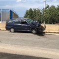 Incidente sull'Andria Corato: Fiat Palio tampona trattore, due feriti trasportati al  "L. Bonomo "