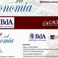Etica ed Economia: un convegno ad Andria