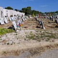 Campo 7 del Cimitero Comunale di Andria: lavori effettuati oltre una settimana fa