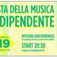 «Festa della musica indipendente»: lunedì 19 agosto