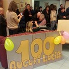 Nonna Lucia compie 100 anni: festeggiata stamane al San Raffaele