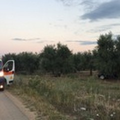 Incidente sulla  "Andria-Bisceglie ": auto fuoristrada un ferito