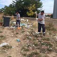 Pulizia straordinaria nel Quartiere di San Valentino