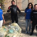 Il Centro Subacqueo di Andria a Taranto per ripulire il fondale da un “mare” di plastica