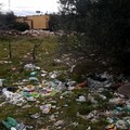 Ad Andria rifiuti abbandonati in contrada Martinelli