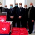 U.N.C.I. Bat dona pacchi alimentari all'associazione Orizzonti