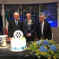 Rotary Club Trani: passaggio del martelletto da Angela Tannoia all'andriese Pasquale Vilella