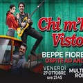 Beppe Fiorello e Alessandro Pondi ad Andria per presentare il film  "Chi m'ha visto "