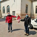 Uova pasquali donate dalla Croce Rossa di Andria alla parrocchia di San Riccardo