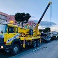 Ancora bloccata la sp 231 corsia Corato Andria per camion incendiato