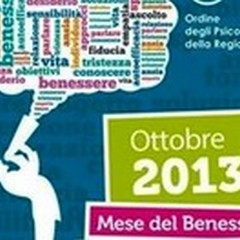 Continuano gli appuntamenti del mese del Benessere Psicologico