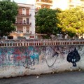 Ripulita la strada pedonale che costeggia il Liceo Ginnasio Statale "Carlo Troya "