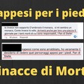 Gravi minacce via social all'on. Giuseppe D'Ambrosio